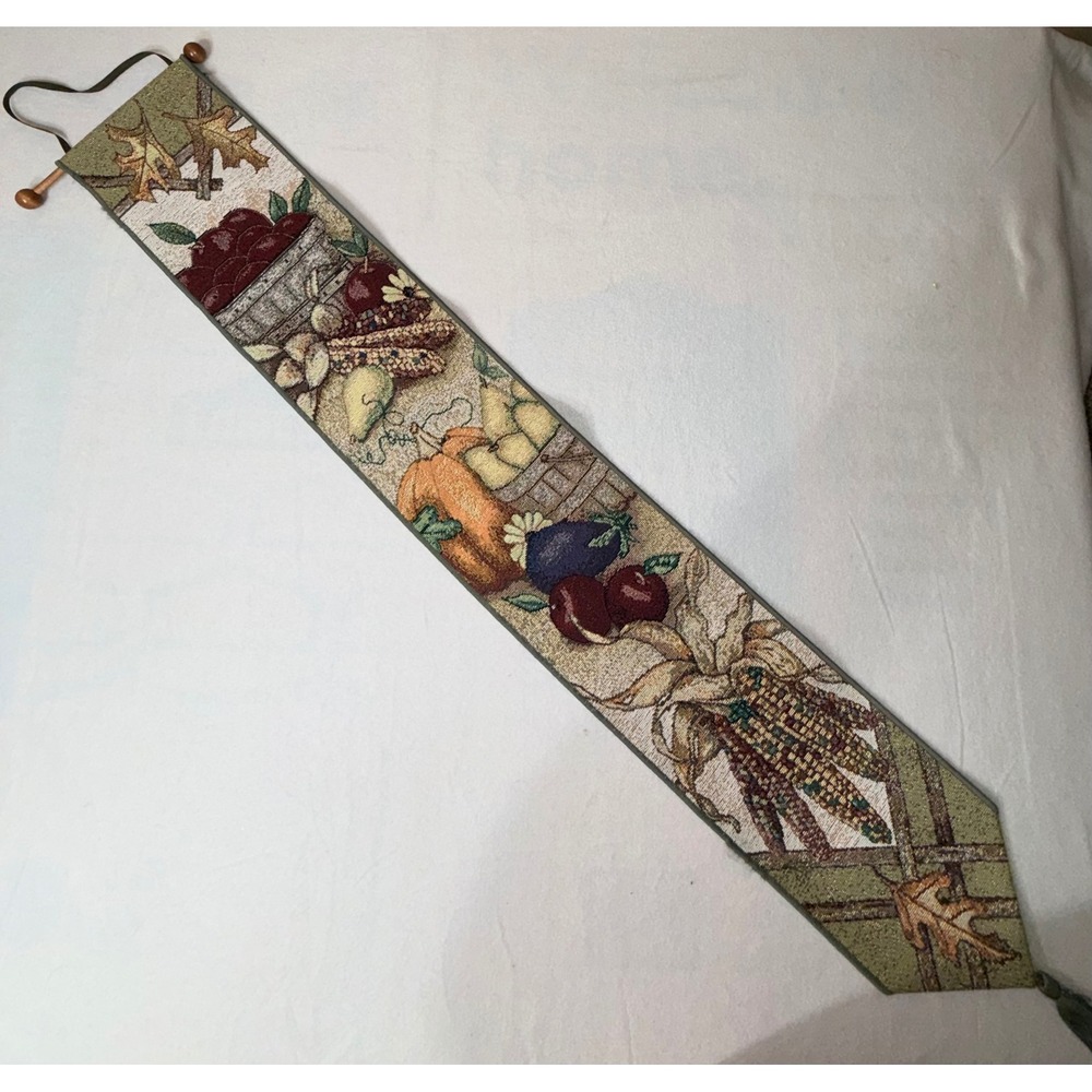 Harvest Tapestry Wall Hanging Multicolor Fall Art